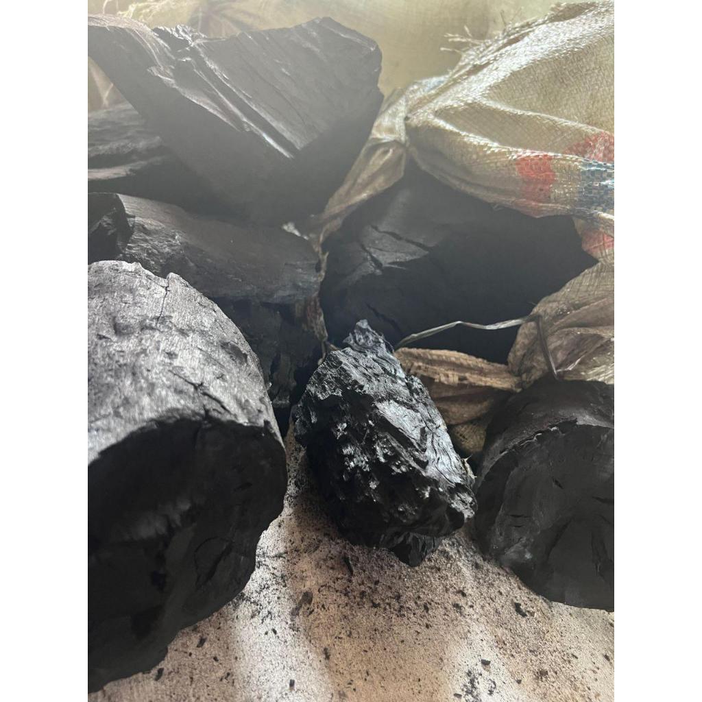 Wood Charcoal / Rambutan Wood Charcoal / Arang Kayu Rambutan 1 karung 40kg