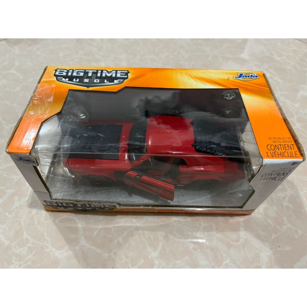 Diecast mobil Jada 1:24 1970 F0rd Mustang Boss 429