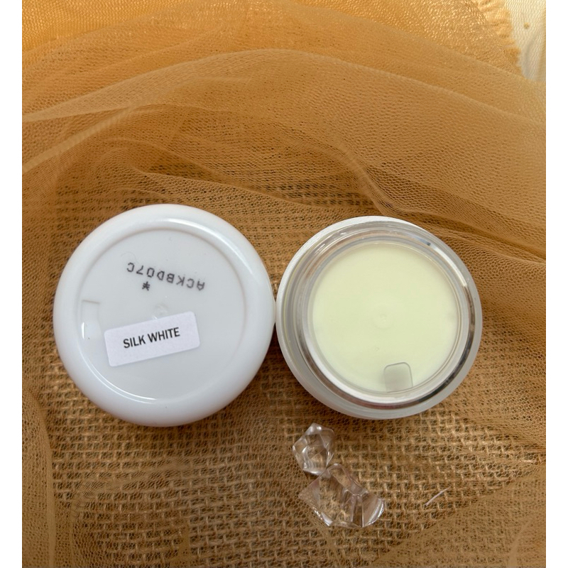 silk white original silky white cream malam