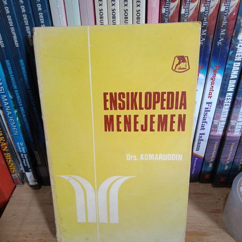 Ensiklopedia manajemen Komarudin (buku bekas original)