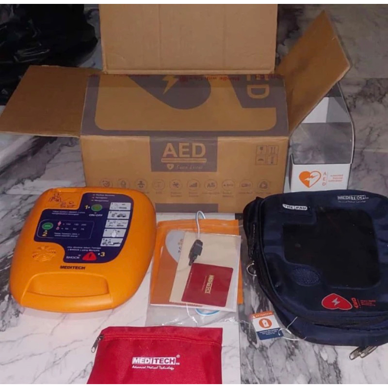AED MEDITECH 5S/ aed meditech bahasa indonesia/AED