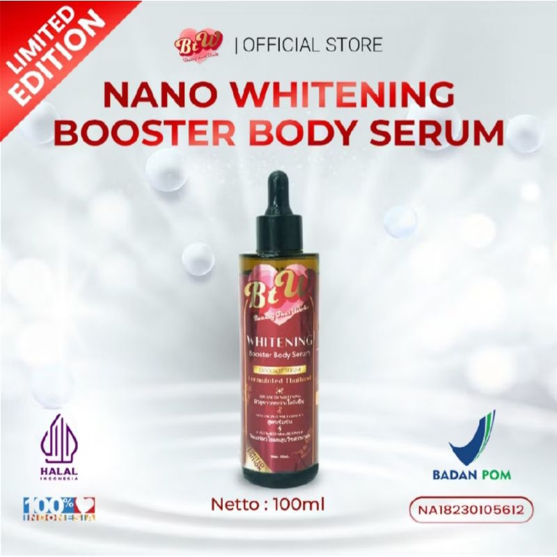 BTW Beauty That Works Nano Whitening Booster Body Serum 100ml