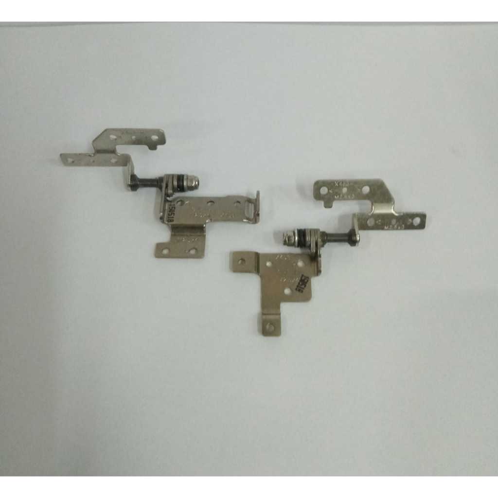 Sepasang Engsel Kiri Kanan Laptop Asus X453M X453 X453MA Bonus Baut