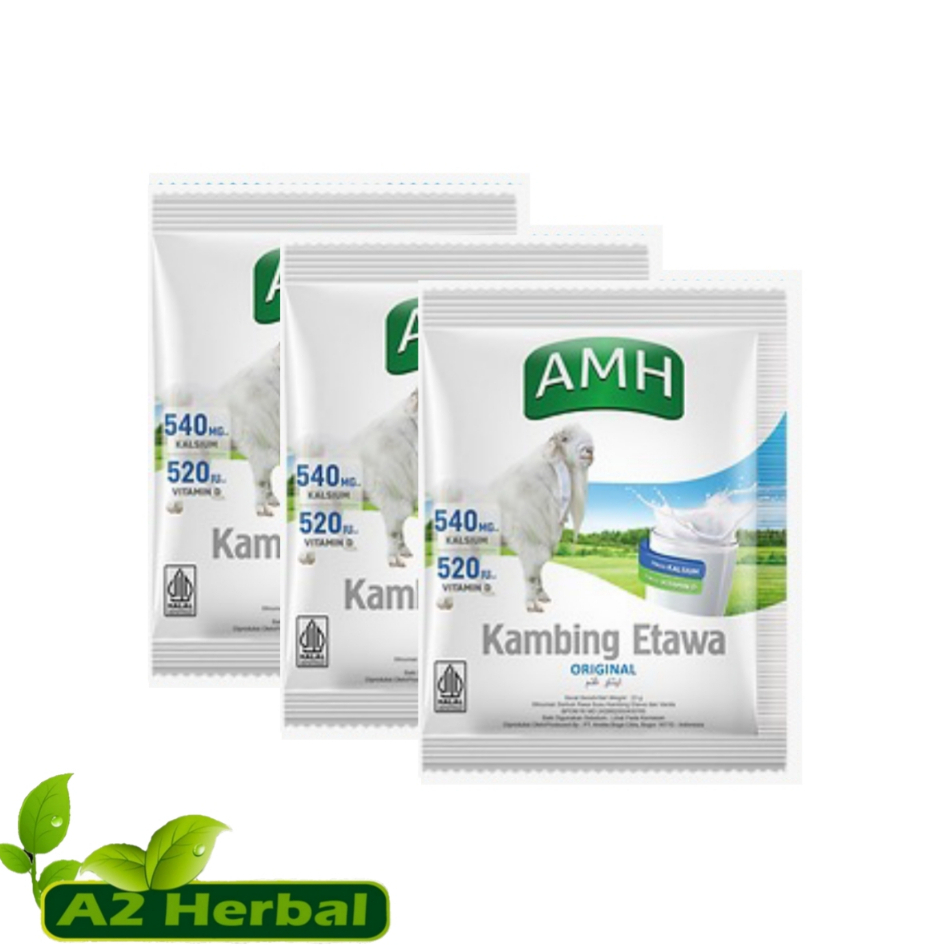 

Susu Kambing Etawa AMH full Cream || Per Sachet