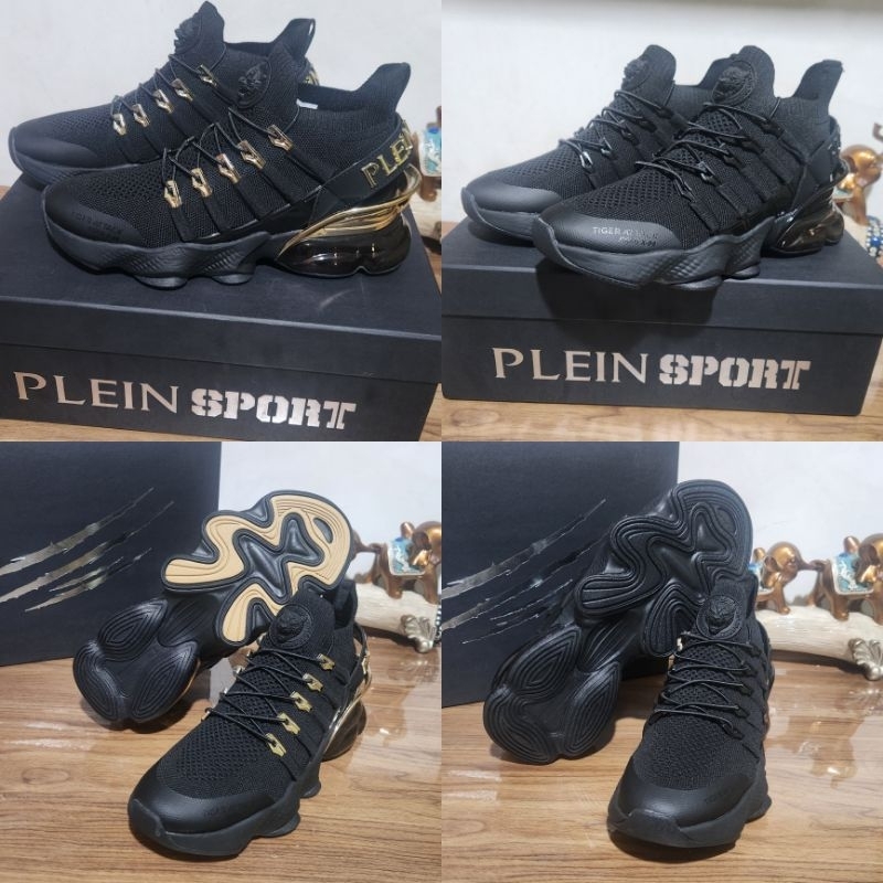 sepatu pp pria sneaker cowok slip on philipp plein sport tiger