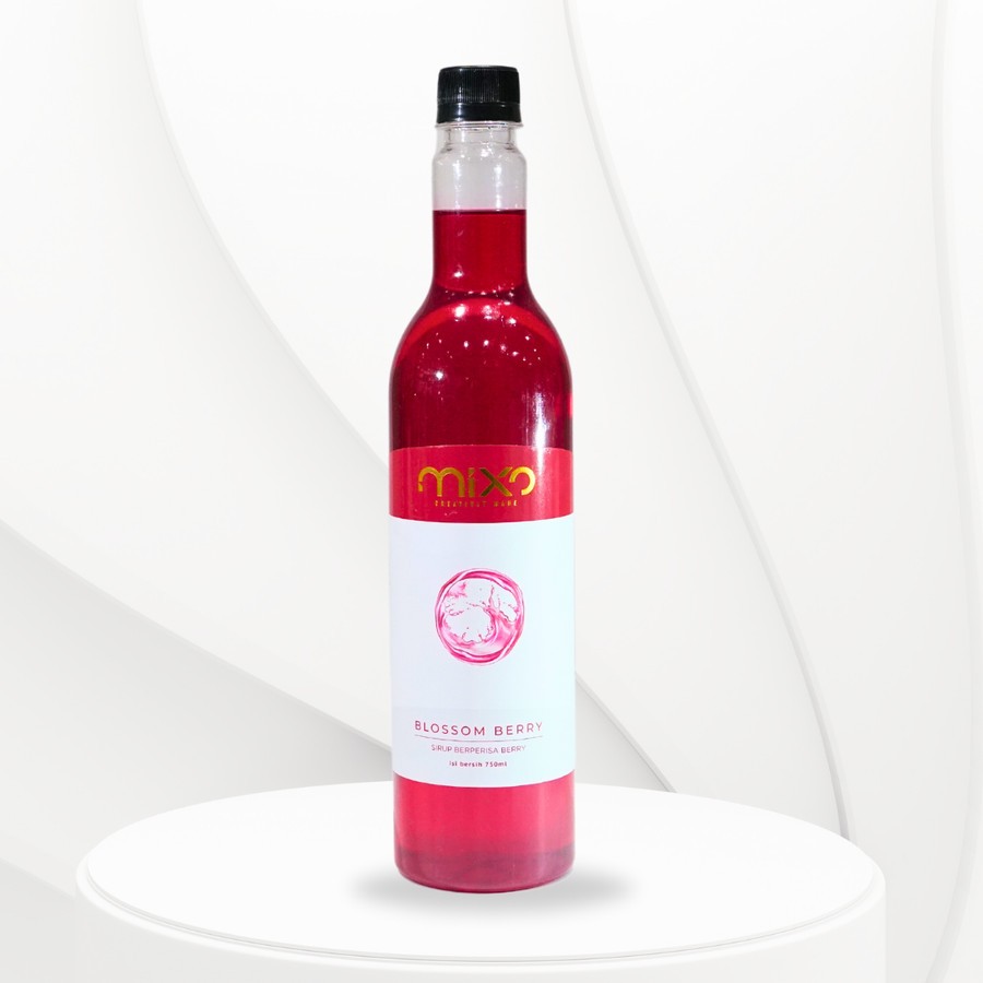 

FORMISA - MIXO Blossom Berry Syrup 750ml - Sirup Minuman Rasa Bunga Berry 750ml / HORECA