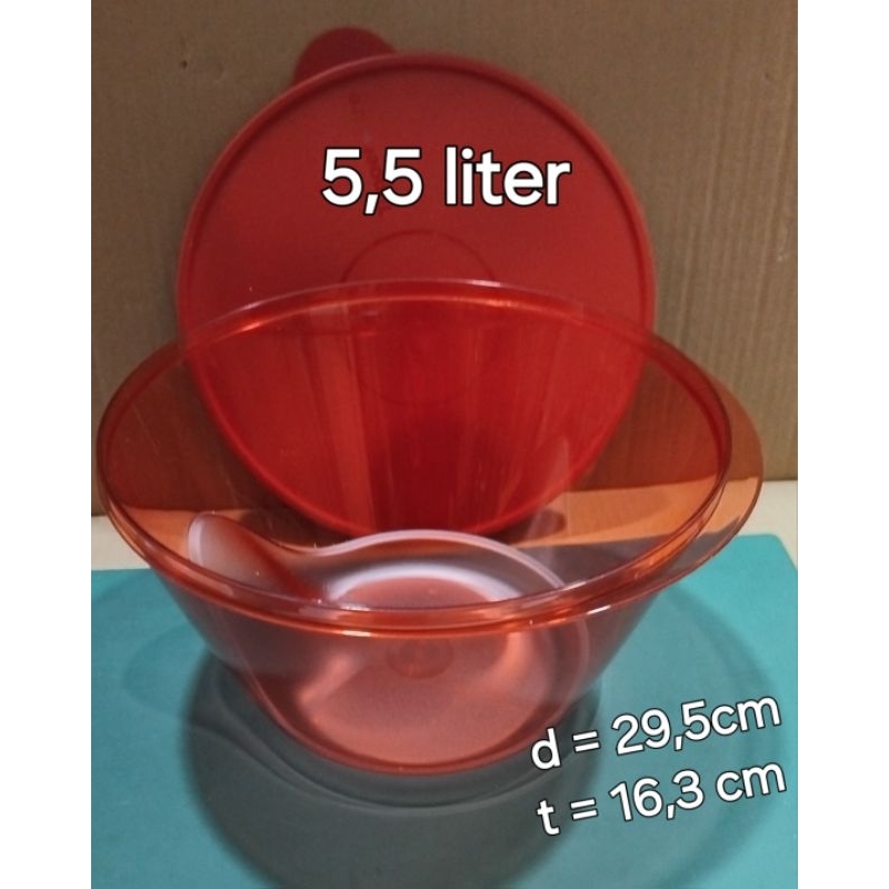TUPPERWARE JUMBO 3 S BOWL 5,5L