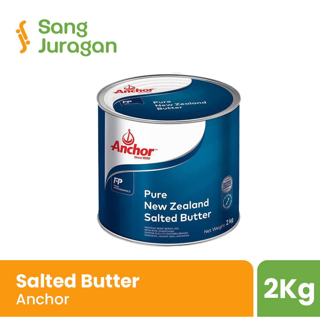 

Anchor Pure New Zealand Salted Butter 2kg