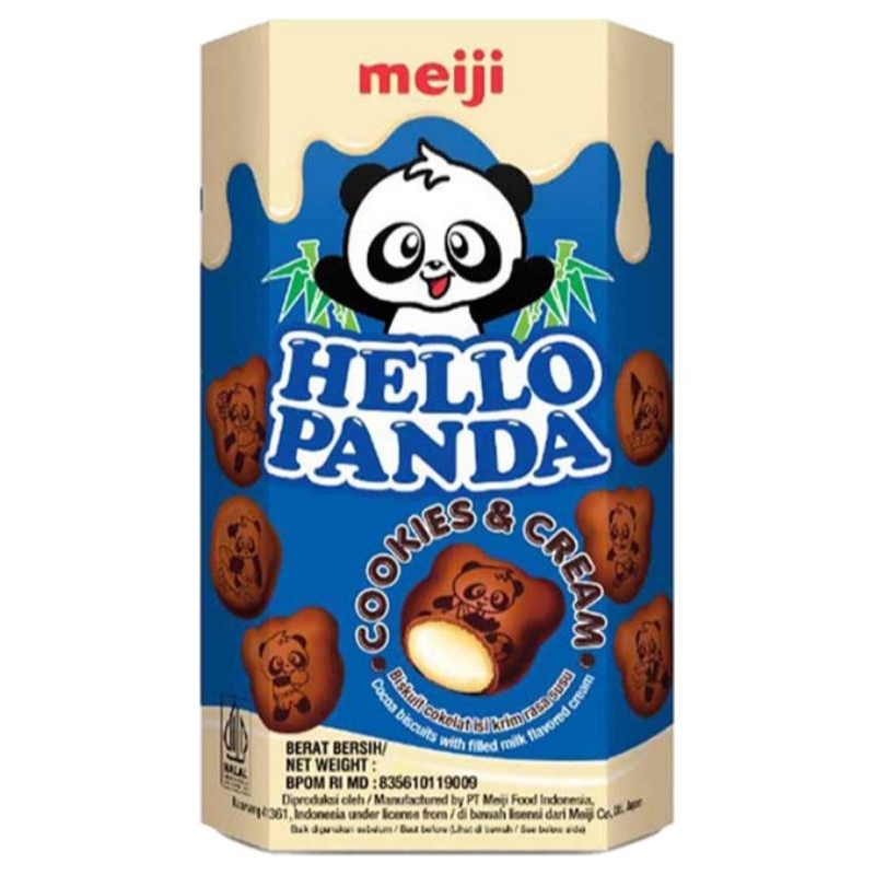 

HELLO PANDA Biskuit Cookies & Cream 42 gram