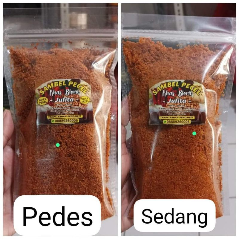 

sambel pecel home made khas blora