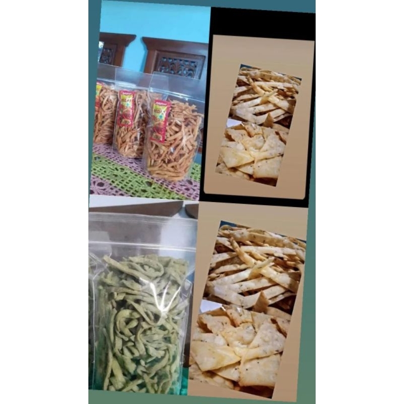 

pangsit kering berat 1kg ada ori dan pedas daun jeruk