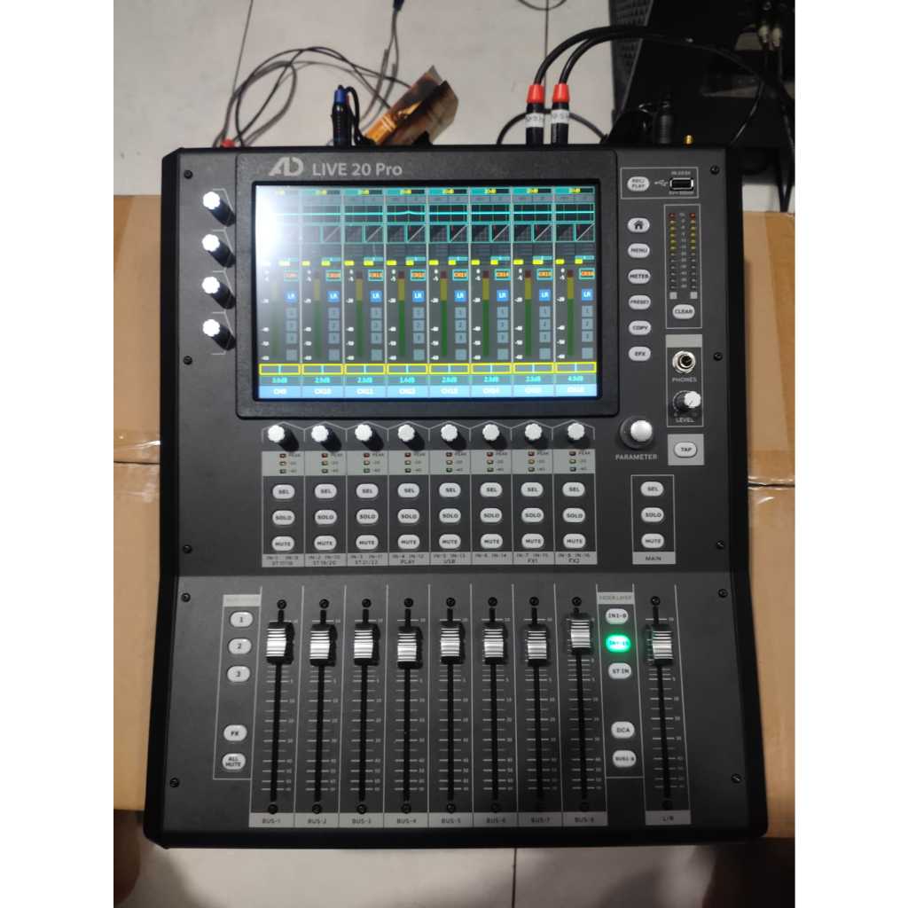 Mixer Audio Digital AD Live 20Pro Live 20 Pro Original 20 Chanel Absolut Design Live20 Pro Digital O