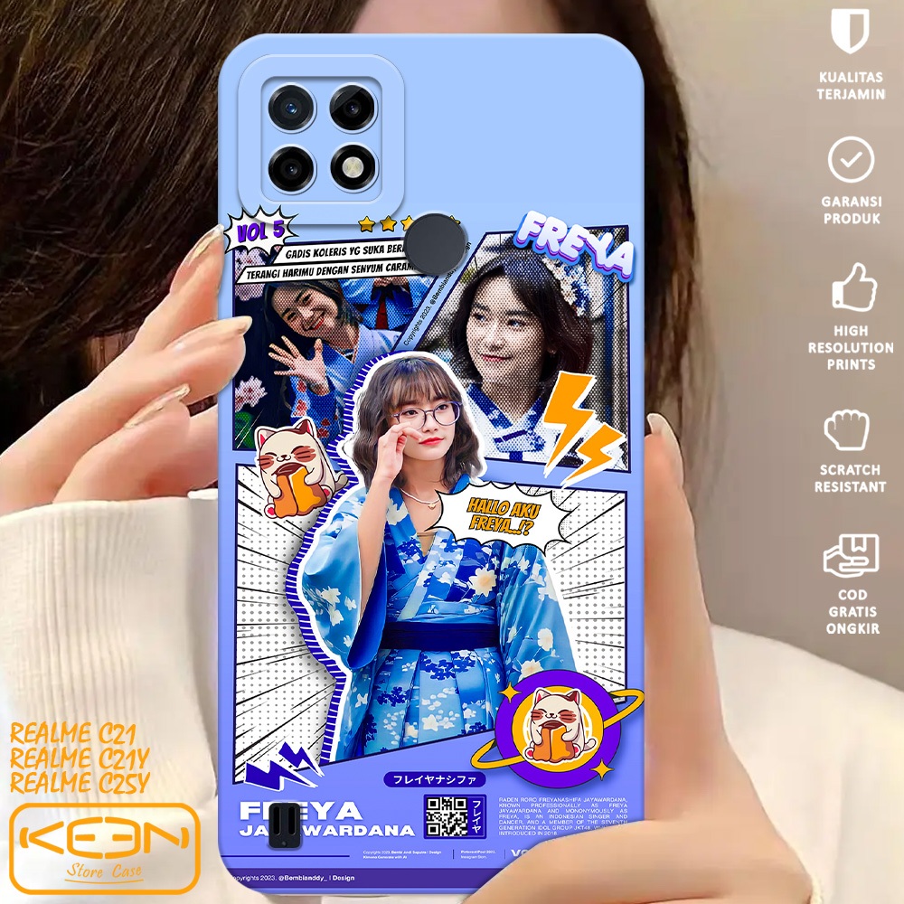 Case Realme C21Y/C25Y - Softcase Realme C21Y/C25Y Motif Abstrak - Casing Hp Realme C21Y/C25Y - Case 