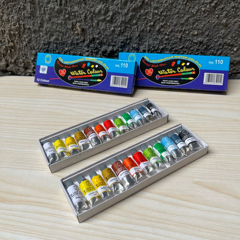 

Cat Air Isi 12 Warna Mr.Colour Loveguitar