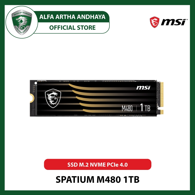 MSI SSD SPATIUM M480 PRO M.2 PCIe 4.0 NVME Gen4 X4