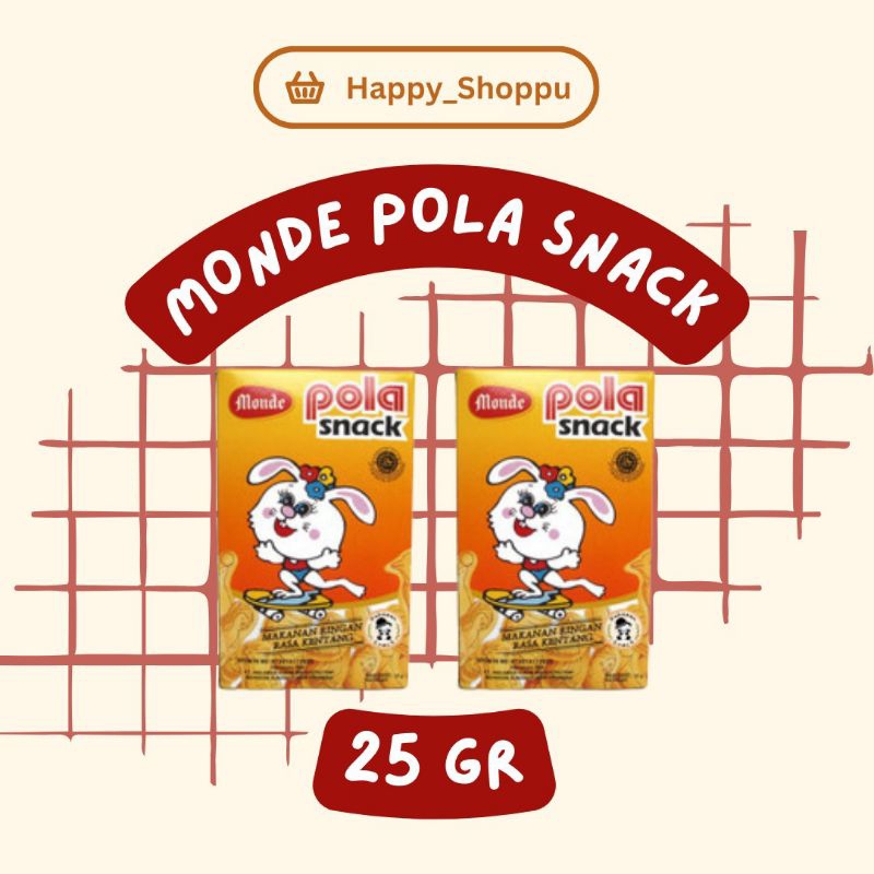 

Monde Pola Snack 25gr