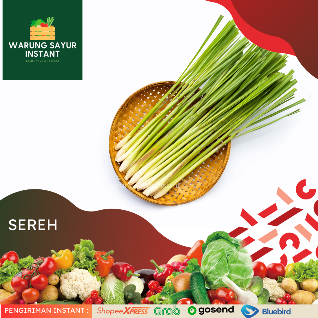 

Sereh 100gr promo bandung l Warung sayur instant
