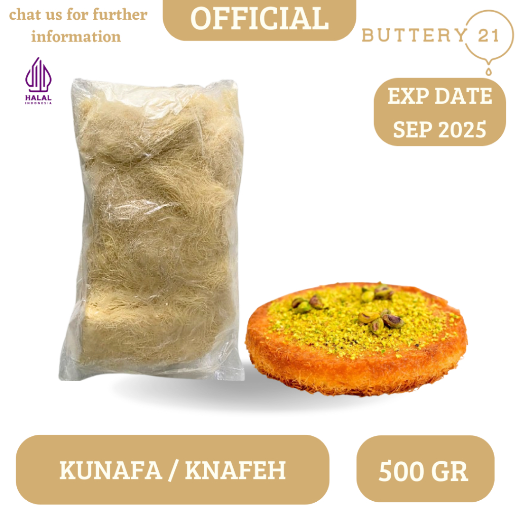 

KUNAFA / KUNAFE / KNAFEH ARAB 500 GR / RAMBUT KUNAFA