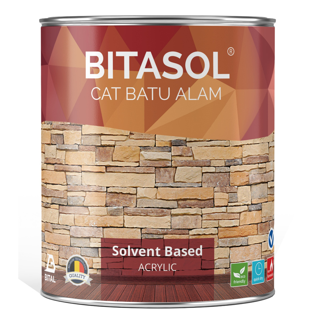 Cat batu alam - Bitasol batu alam 1lt