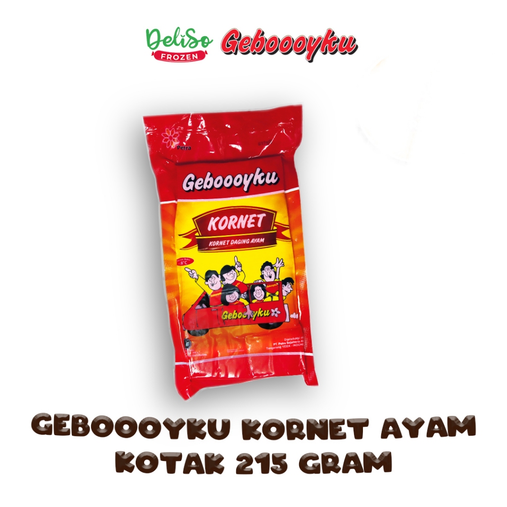 Kornet Upin Kotak Geboooyku 450 Gram Isi 22 Pcs