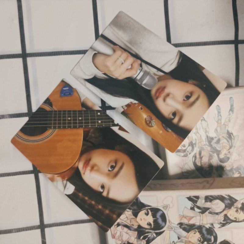 MINJI NEWJEANS OFFICIAL PHOTOCARD BUNNIES CAMP ONLINE