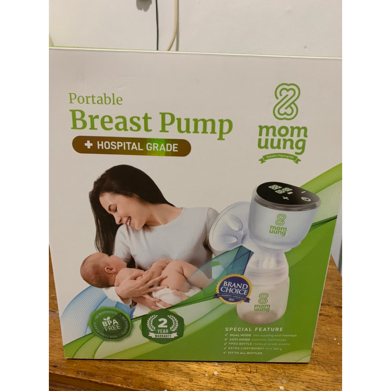 mom uung pumping masih segel baru belum dibuka