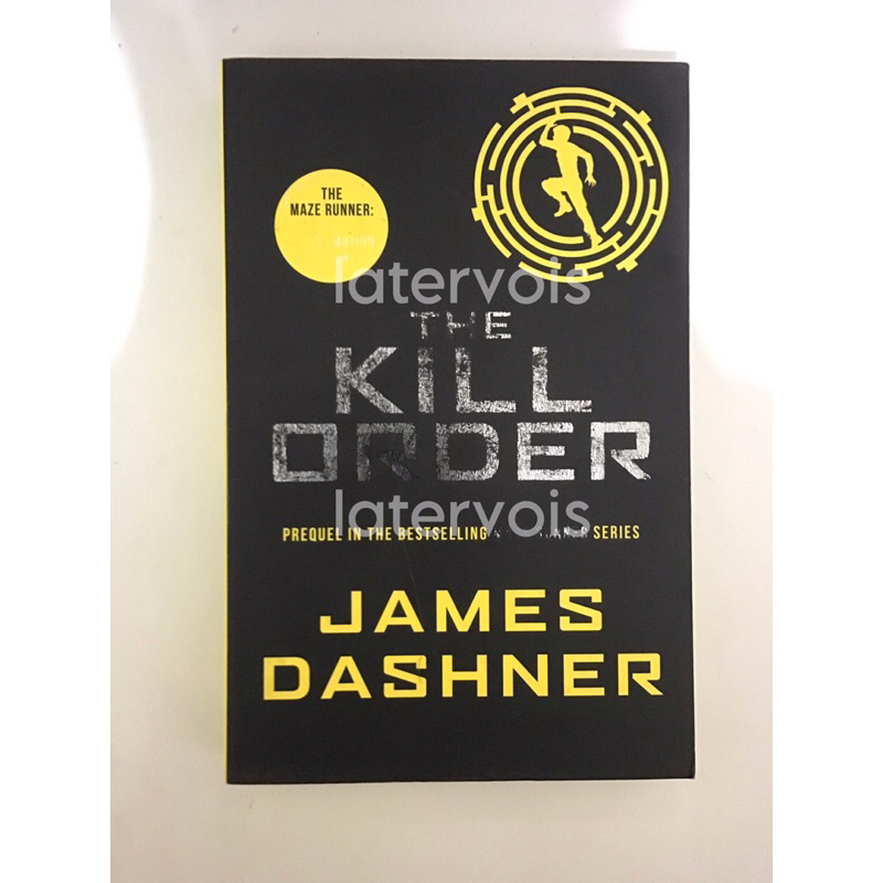 buku novel the kill order maze runner preloved bekas