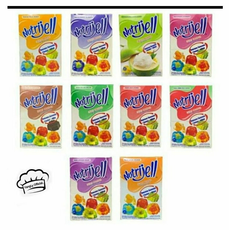 

Nutrijel Jelly Powder Instan /Aneka Rasa Buah All Varian 15gr