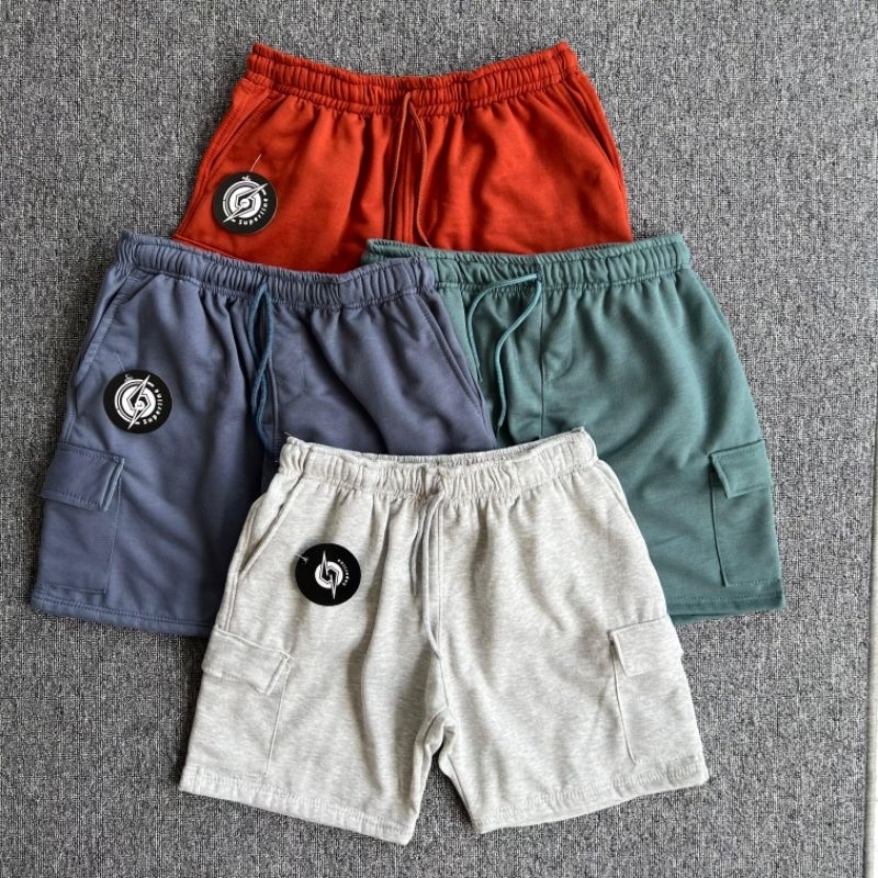 ( CARGO)Paket Hemat 3 pcs Celana Cargo Pria Wanita/Celana Boardshort Cargo