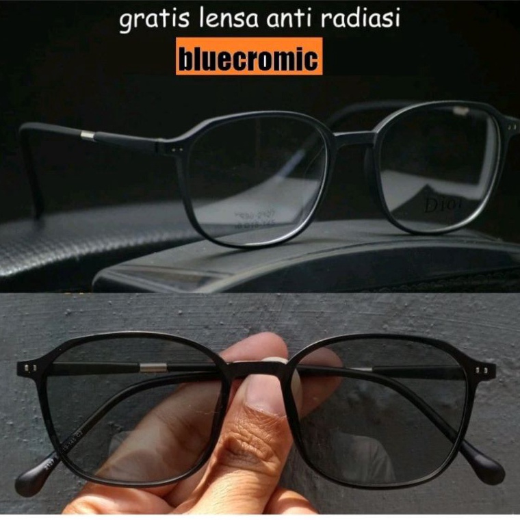 KACAMATA LENTUR PHOTOKROMIC ANTIRADIASI Kacamata Pria Photocromic Frame Lentur Pria  Wanita Kacamata