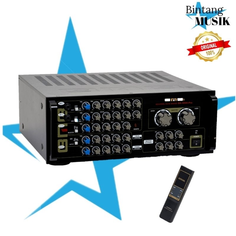 AMPLIFIER POWER BMB DA - 3000 PRO BT