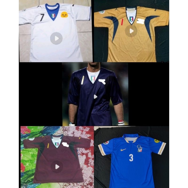Jersey GK Italy 2006/Jersey Kiper Italia 2006 Printing/Jersey Italy 1996/Jersey Italia 1996