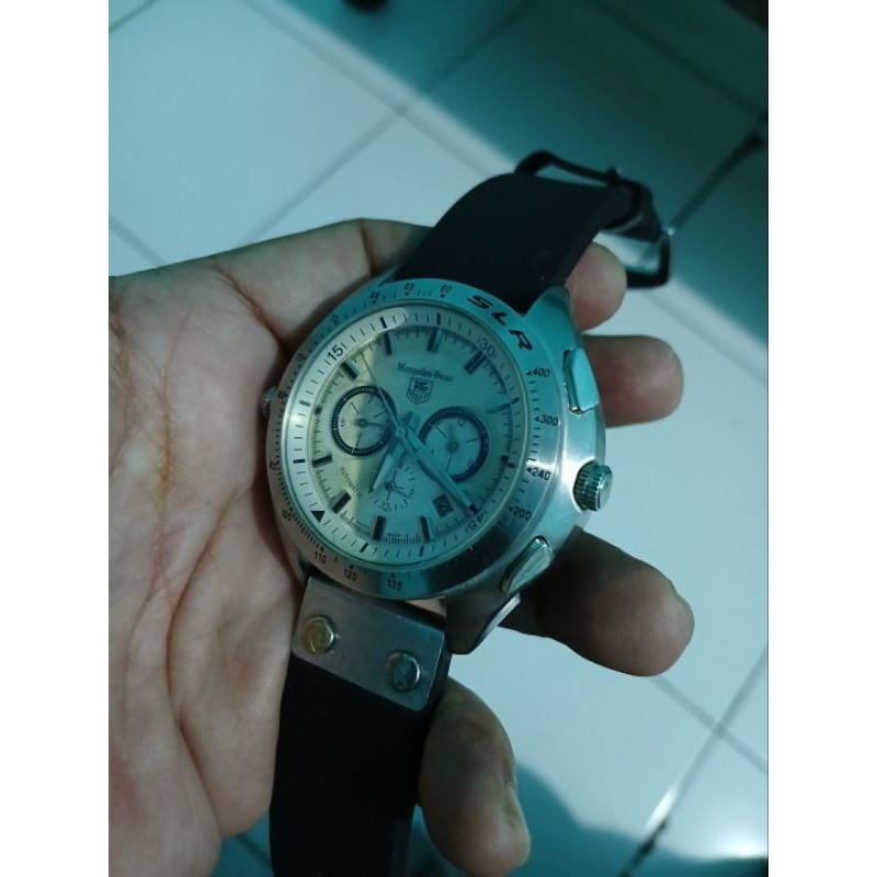 Jam Tangan Tag Heuer SLR Mercedes-Benz Automatis Chronograph