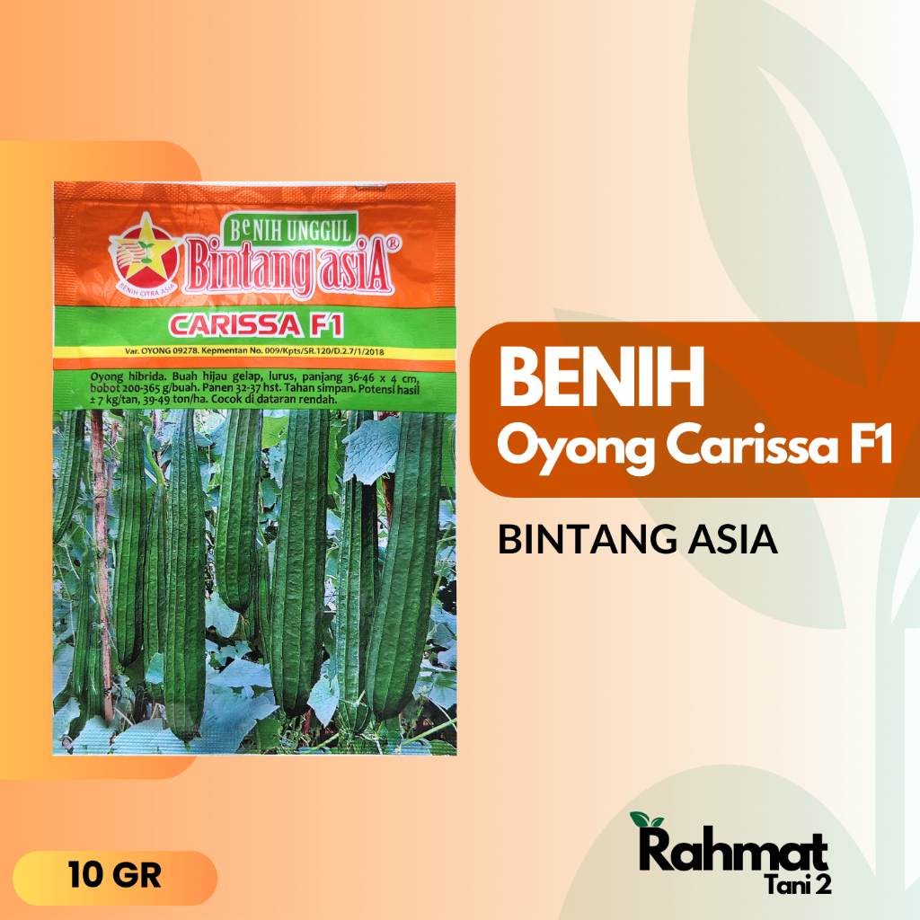 Benih Oyong Carissa F1 - BINTANG ASIA (10 gr)