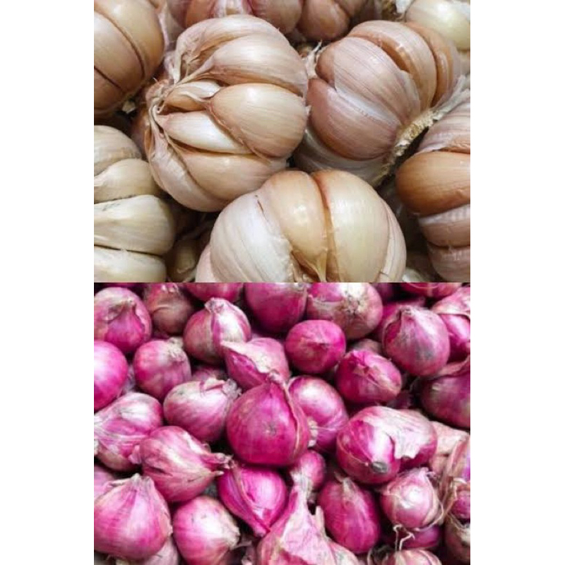 

paket Hemat Bawang Putih 500g Bawang Merah Super 500g