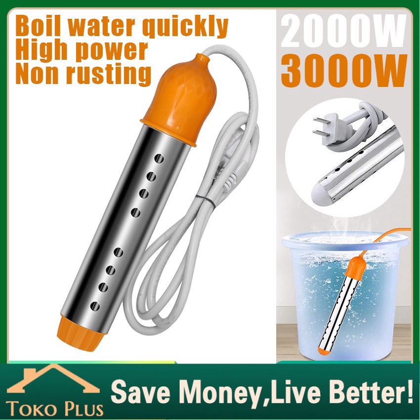 2w3w Electric Water Heater Portable Kamar Mandi 22v  Pemanas Air Portable