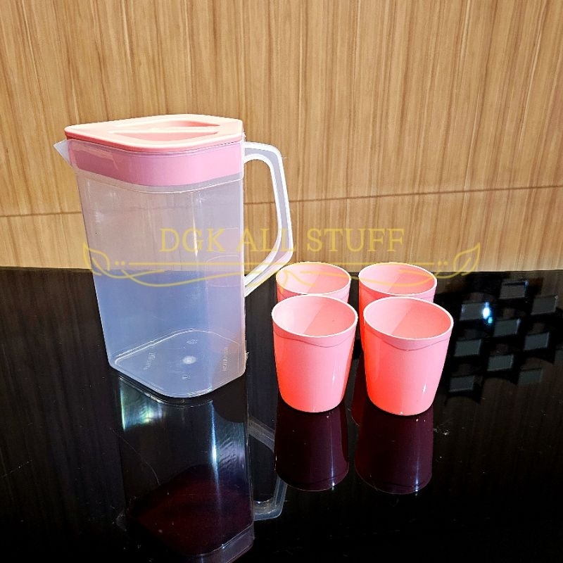 Teko Ceret Eskan Esgan Teapot Water Jug Waterjug Pitcher Air Minum Kopi Teh Sirup 2,1 L 2,1L 2,1 Lit