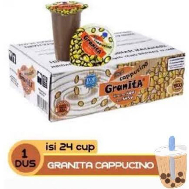 

GRANITA KOPI CAPUCINO DUS ISI 24 PCS