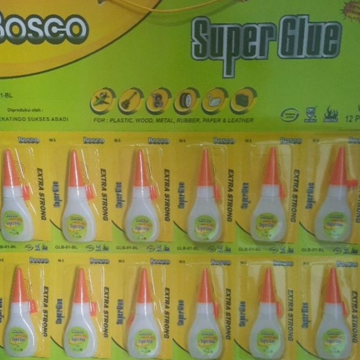 

KF7 Lem glue bosco botol perlusin
