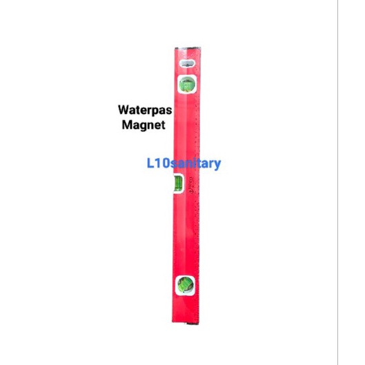 

KI3 Penggaris WATEAS MAGNET 18 4cm Wateas MAGNIT Panjang Wateas Magnet Merah 18 4cm