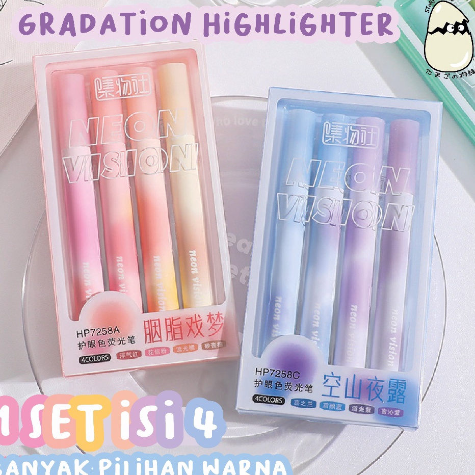

Flash Sale 1SET ISI 4 Gradation Hhliter Aesthetic Color l Premium Stabilo hhlhter pastel marker Hhlhter marker Morandi color Macron pastel double tip 6 colors l Penanda Berwarna Hhlhter l warna Pastel l Hlter