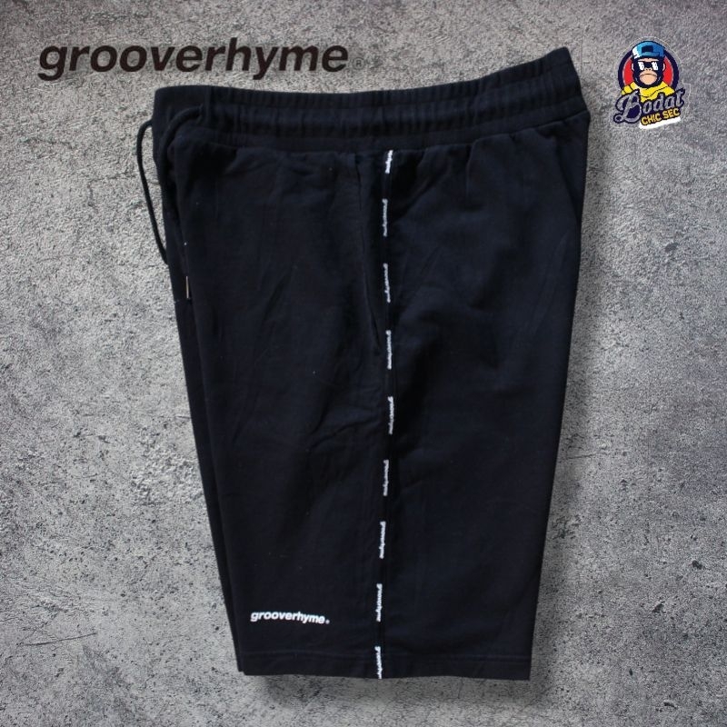 Celana Pendek/ Short Pants Rilex Groove Rhyme Hitam