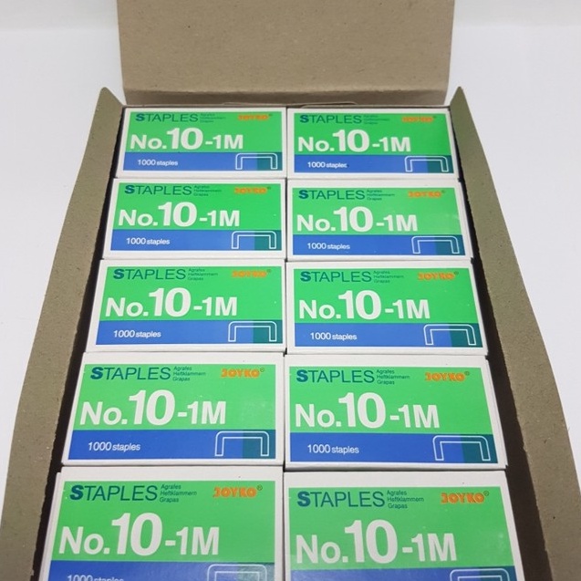 

KF7 Isi Staples JOYKO Kecil No 1Refill Steples StaplerIsi Hekter 1KOTAK2pak kecil