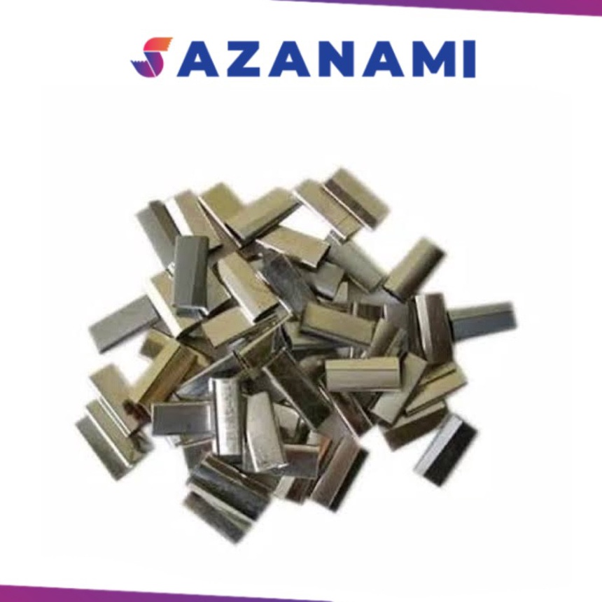 

KI3 KLEM SENG 1 KG STRAPPING BAND KLAM PLASTIK TALI KLAM