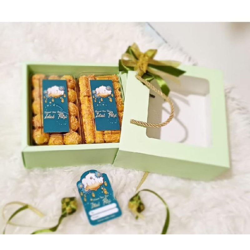 

PAKET KUE KERING NEXTAR PARCEL LEBARAN HAMPERS HOMADE 400grm 1 pcs