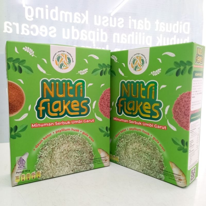 

Nutriflakes Sereal Asam Lambung Umbi Garut Original 1 Box