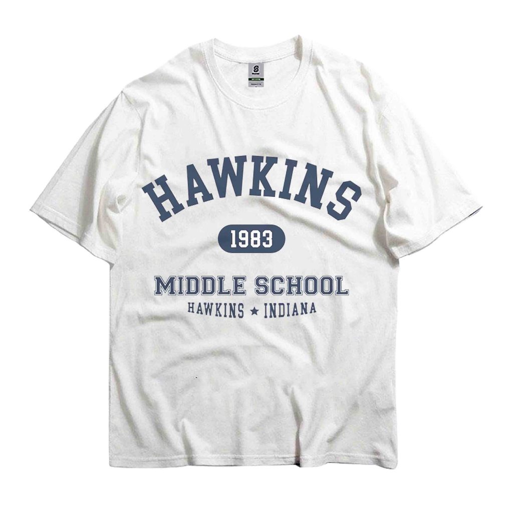 KAOS HAWKINS 1983 STYLE VINTAGE OVERSIZED TEE