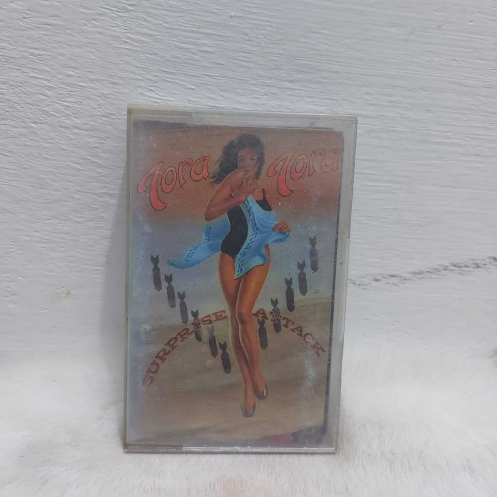 Kaset Pita TORA TORA Surprise Attack (Original Rilisan Indonesia) - Hard Rock Glam Metal Hair Metal 
