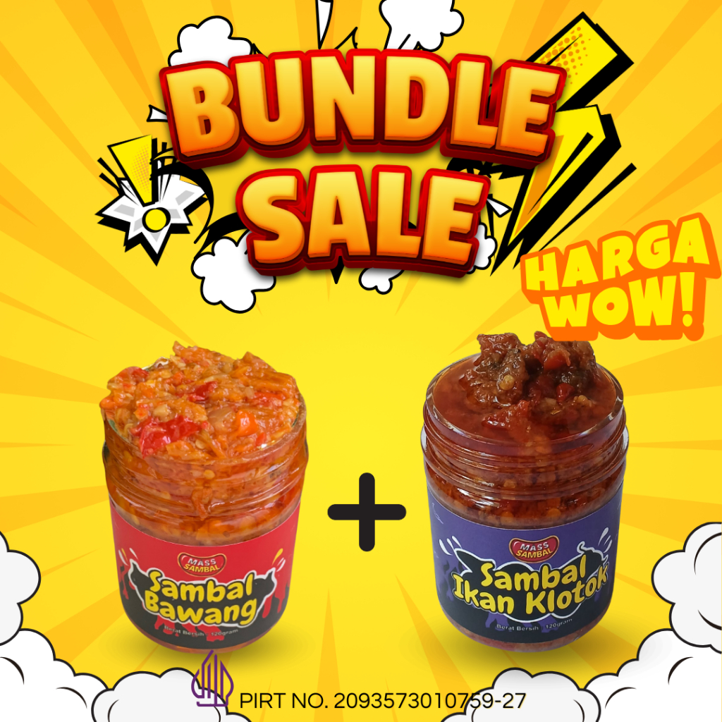 

Mass Sambal - Paket Hemat Sambal Bawang Sambal Iklan Asin Klotok