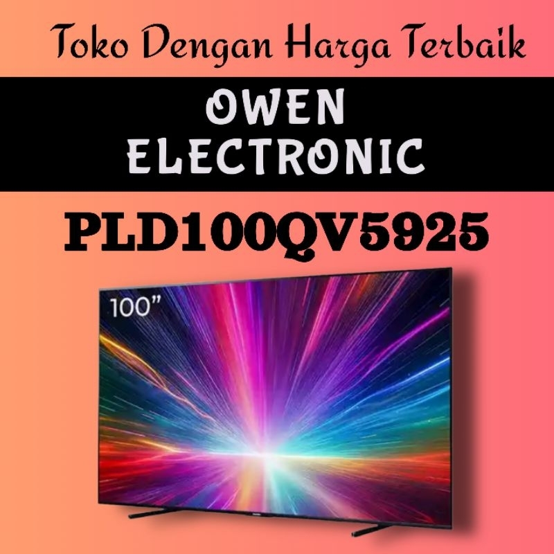 POLYTRON 100 INCH 4K EQLED UHD SMART TV PLD100QV5925